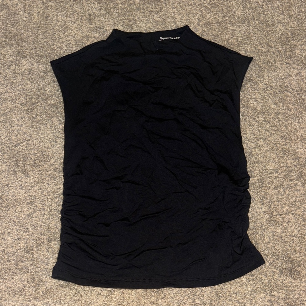 Abercrombie & Fitch Black Short Sleeve Top